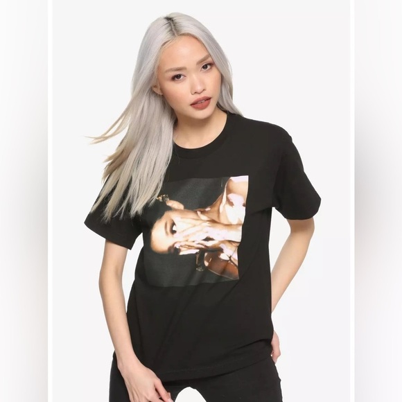 Ariana Grande Tops - Ariana Grande Sideways Girls Graphic T-Shirt